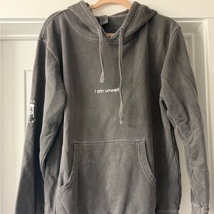Call her daddy. I am Unwell Hoodie. Barstool Sports. Size  Medium Grey.